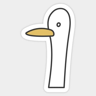 Funny Goose Steve Sticker